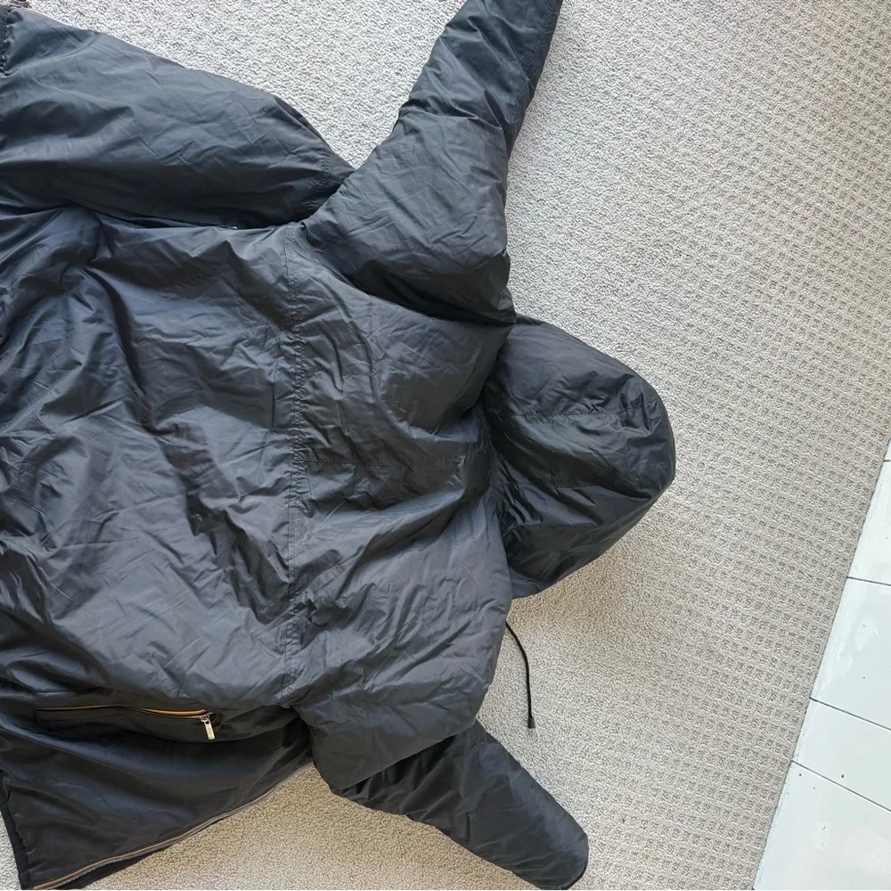 Kway Black Puffer Jacket